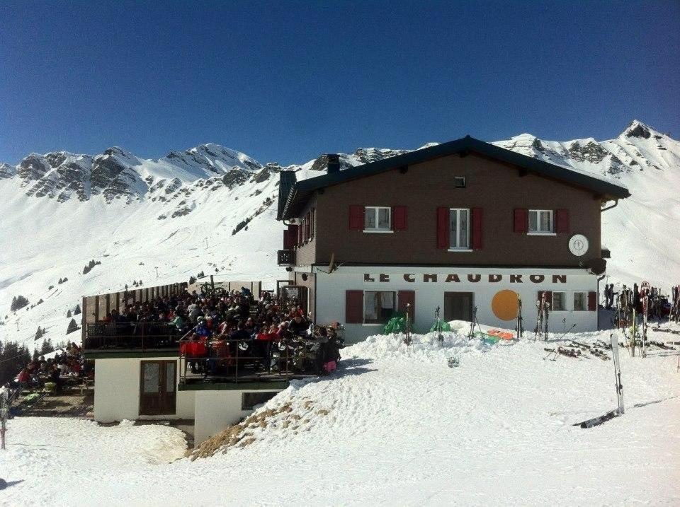 Hotel Refuge Du Chaudron Champéry Exterior foto