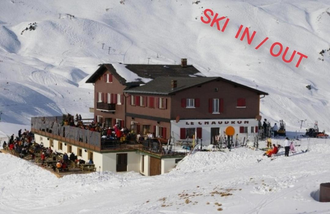 Hotel Refuge Du Chaudron Champéry Exterior foto